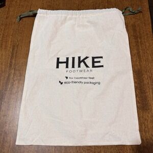 HIKE Footwear Drawstring Shoe‎ Dust Bag Eco Friendly Packaging Canvas Storage